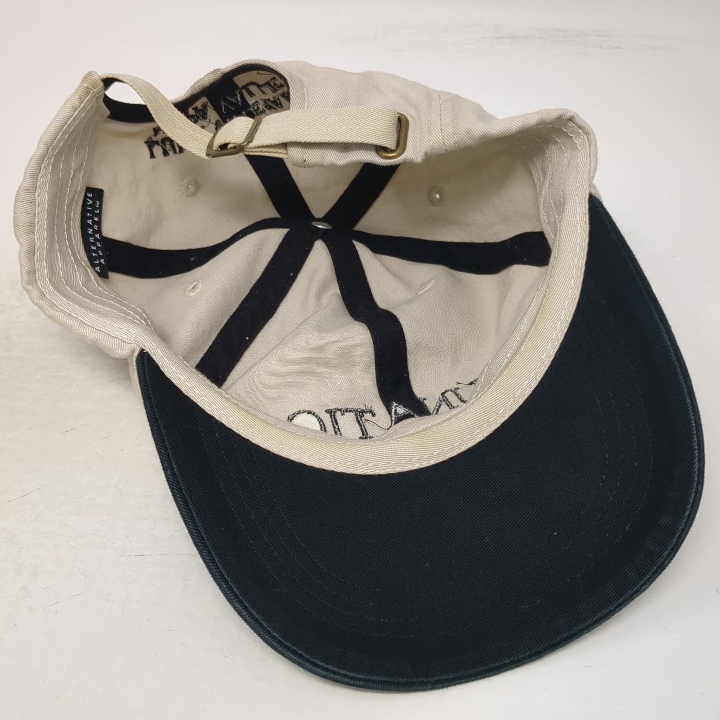 Alternative Apparel Baseball Cap Beige One Size Luna Vineyards Lunatic Napa Hat