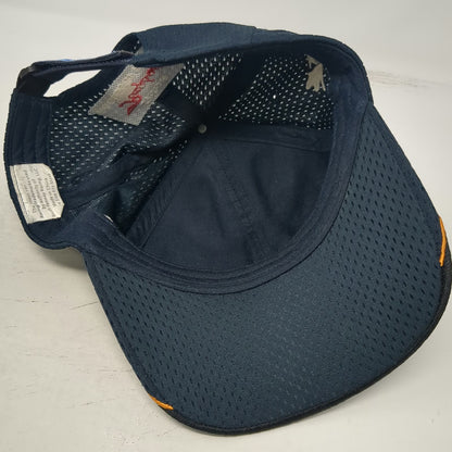 Roush Fenway Racing Blue One Size Baseball Cap Flame Brim NASCAR Number 6 Hat