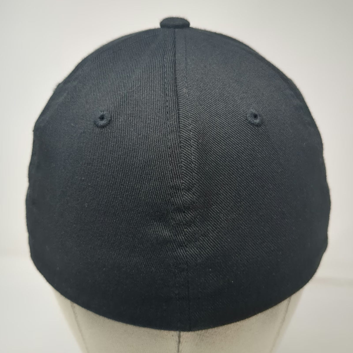 Flexfit Baseball Cap Black M Western Heating Air Conditioning Hat Fitted Logo