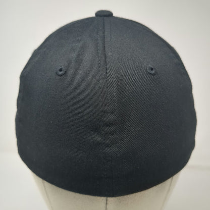 Flexfit Baseball Cap Black M Western Heating Air Conditioning Hat Fitted Logo