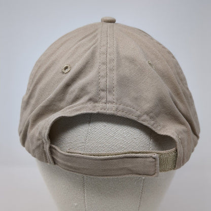 CAST For Kids Foundation Strapback Hat Tan One Size Embroidered KC