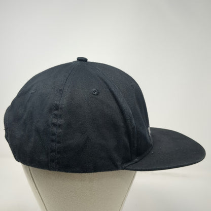 Jägermeister Snapback Black Hat One Size Structured Embroidered Stag Logo