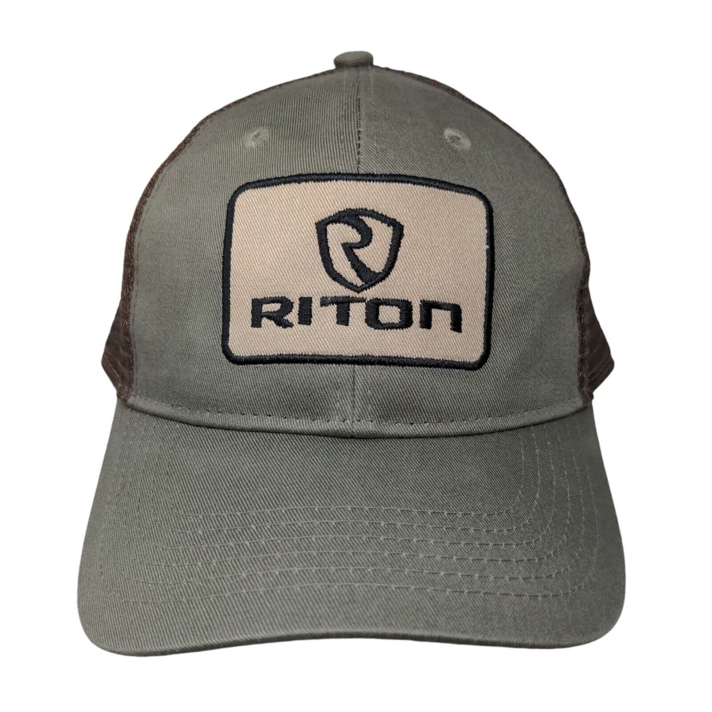 Riton Snapback Trucker Hat Multicolor One Size Embroidered Mesh Back 6 Panel