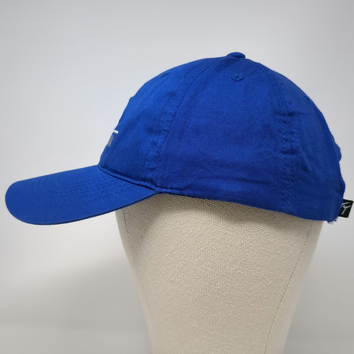 Town Talk Baseball Cap Blue OSFM Embroidered Quail Run Golf Club Logo Hat Cotton