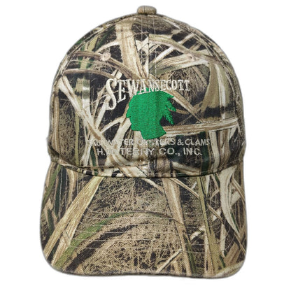 Outdoor Cap Baseball Cap Brown One Size Camo Sewansecott Oysters Clams Hat