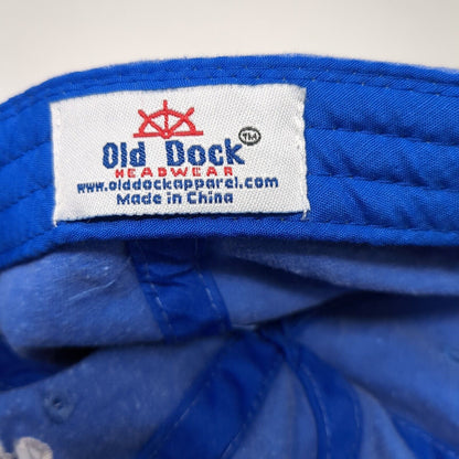 Jamaica West Indies Est 1962 Strapback Hat Blue One Size Adjustable Old Dock