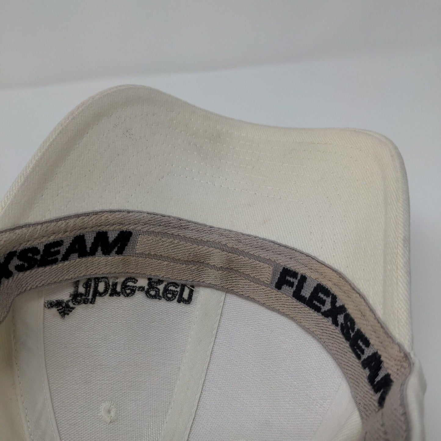 Fibre-Gen Thinking Timber Fitted Hat Cream S-M Embroidered Flexseam