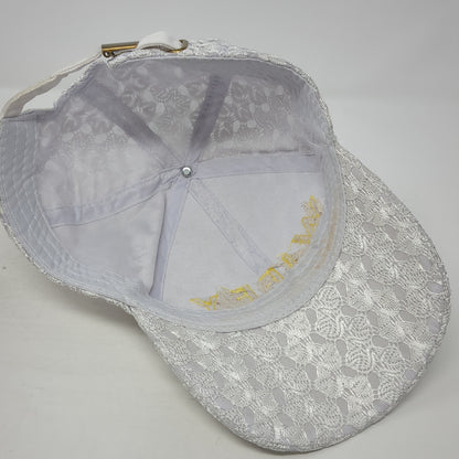 WIFEY Slideback Baseball Cap Multicolor One Size Adjustable Lace Trim