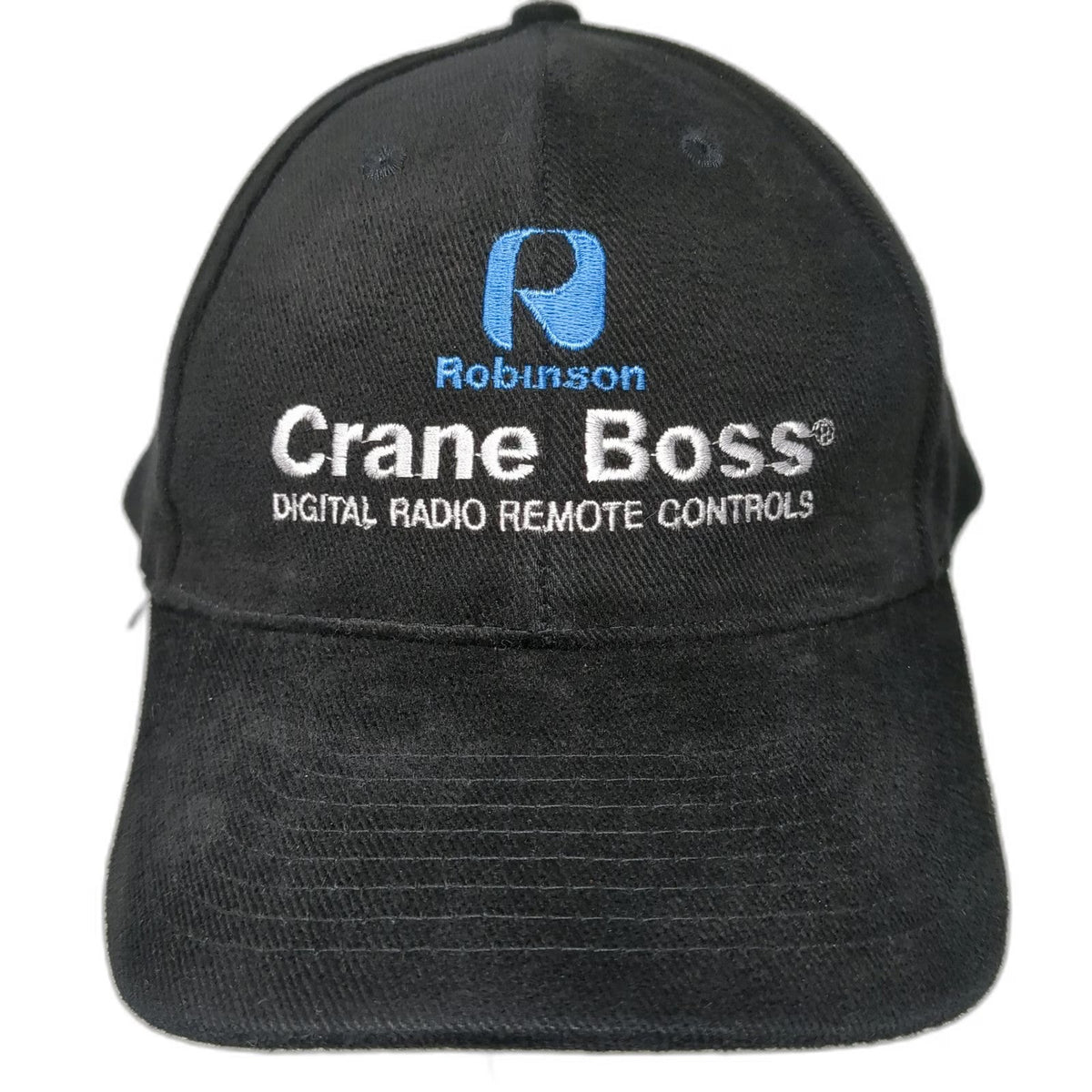 Nissun Baseball Cap Black OSFM Slideback Crane Boss Digital Radio Controls Hat