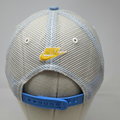 Seattle Mariners MLB Nike Blue One Size Trucker Hat Trident Logo Mesh Snapback