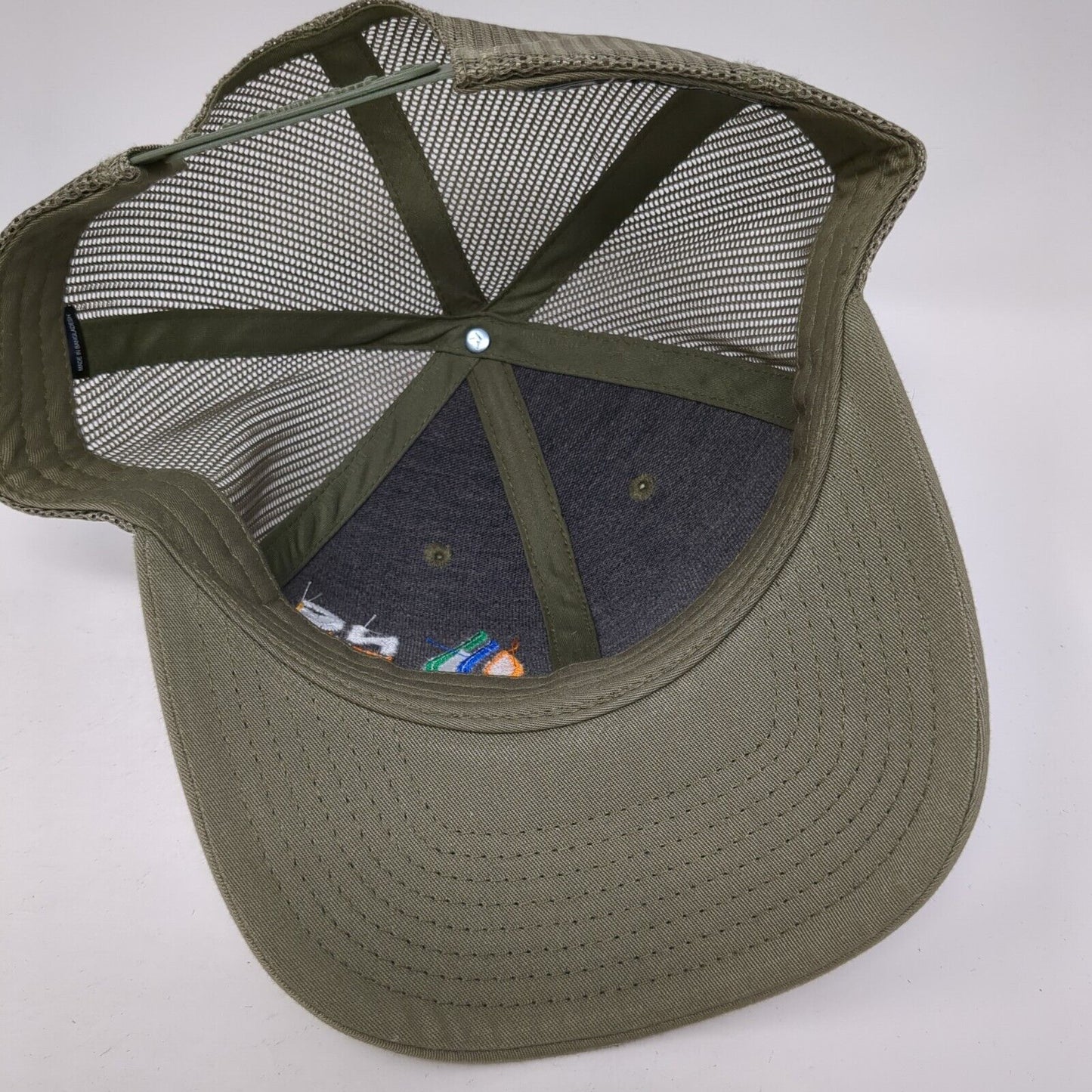 NG Hydrovac Snapback Trucker Hat Green One Size Adjustable Mesh Back Richardson