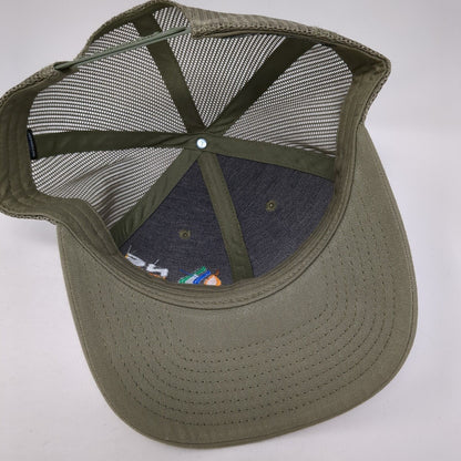 NG Hydrovac Snapback Trucker Hat Green One Size Adjustable Mesh Back Richardson