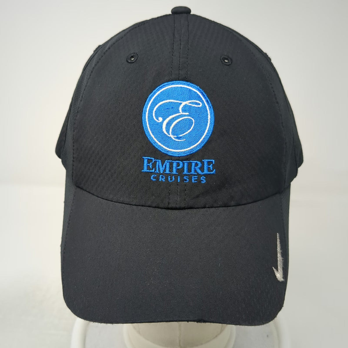 Nike Baseball Cap Black One Size Empire Cruises Logo Dri-FIT Heritage86 Hat