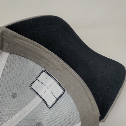 Costa Del Mar Snapback Trucker Hat Gray OS Adjustable Embroidered Mesh Back