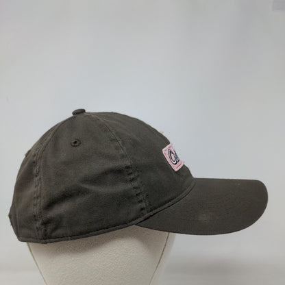 Cabela's Adult/Youth Strapback Hat Brown Small Embroidered Logo Noble Wear