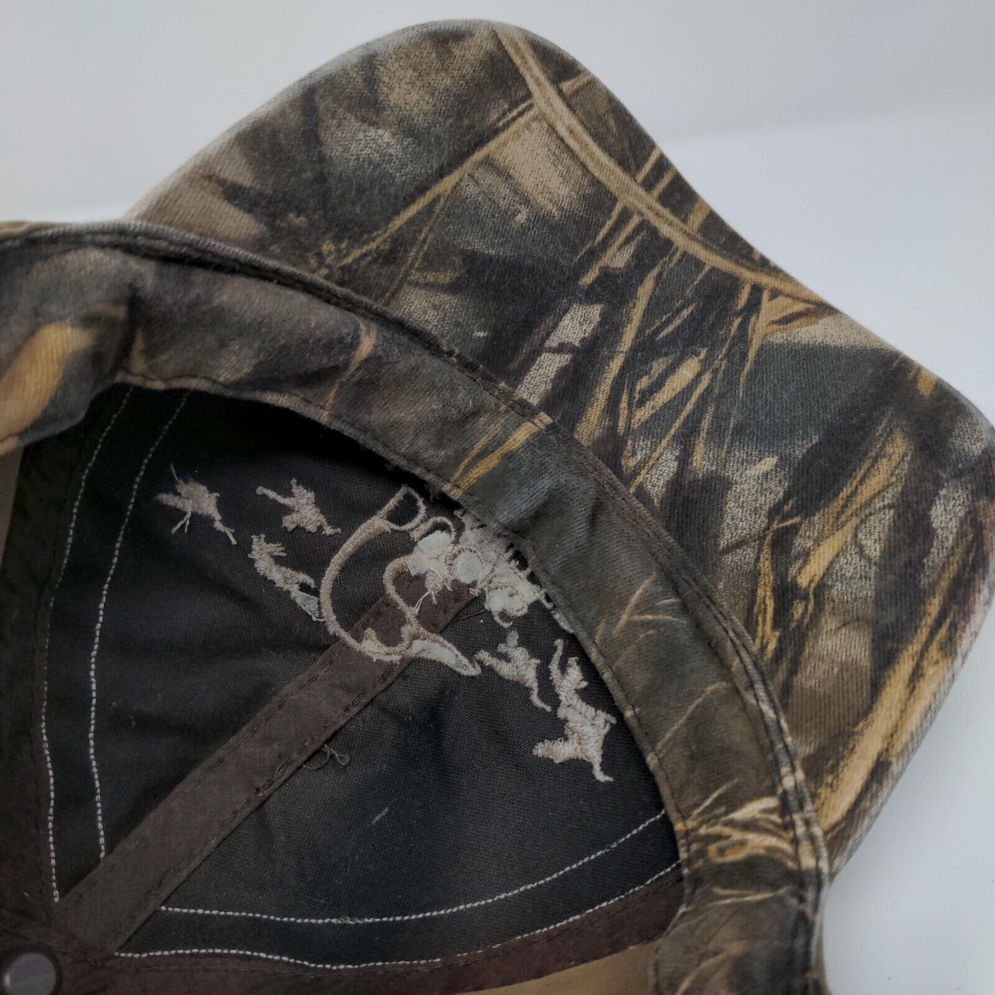 Ducks Unlimited Slideback Hat Brown OSFM Embroidered DU Leader