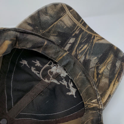 Ducks Unlimited Slideback Hat Brown OSFM Embroidered DU Leader