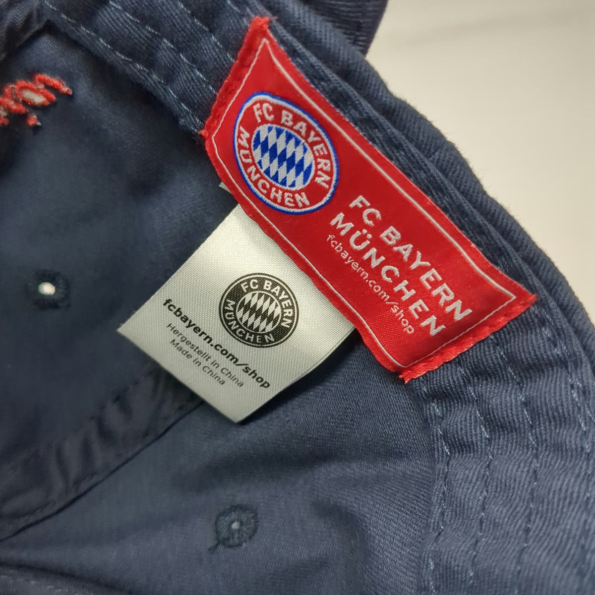 FC Bayern Munich Soccer International FC Bayern München Blue One Size Cap Hat