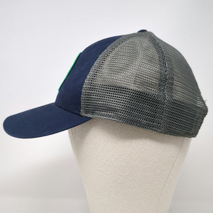 Legacy Trucker Hat Blue Gray Green White One Size Mesh Snapback Millers All Day