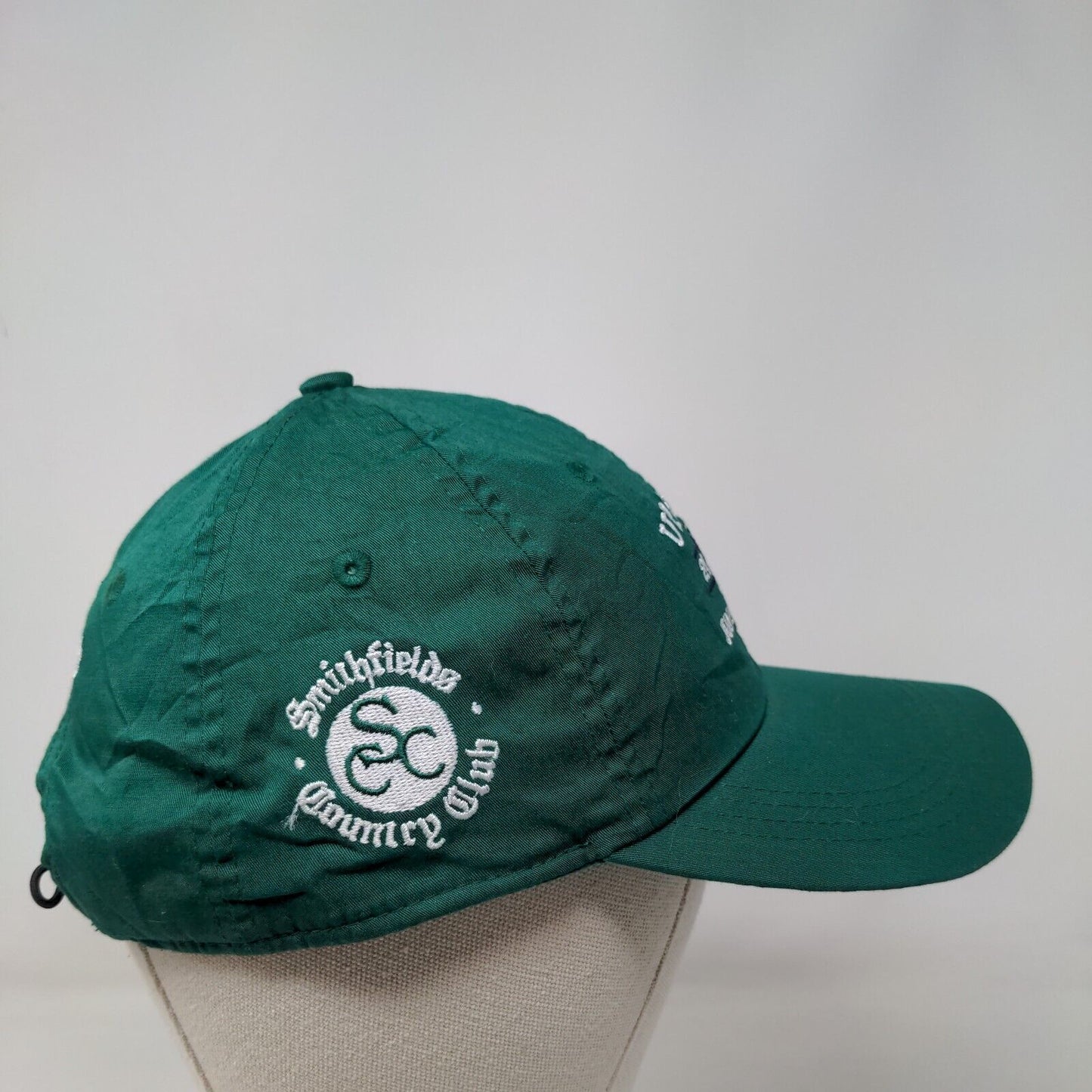 Upstate 2014 Junior Classic P. Lewis Strapback Hat Green Extreme Fit Embroidered