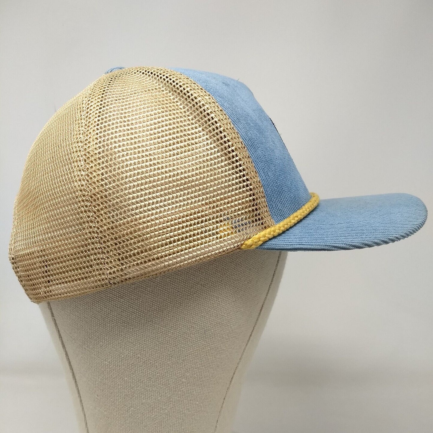 Whatever Floats Your Boat Snapback Rope Trucker Hat Multi OSFA Mesh Back