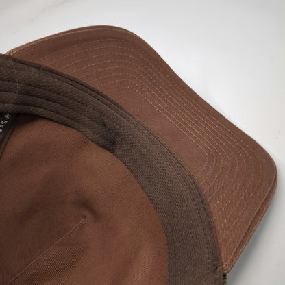 Tecovas Brown One Size Trucker Hat Mesh Snapback Hot Country Hits Logo Patch