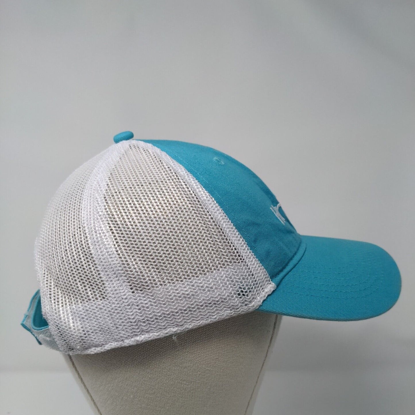 Herbalife Strapback Trucker Hat Blue OSFA Adjustable Embroidered Mesh Back