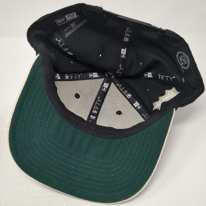 New Jersey Devils NHL New Era Snapback Hat Black White Green One Size 9FIFTY