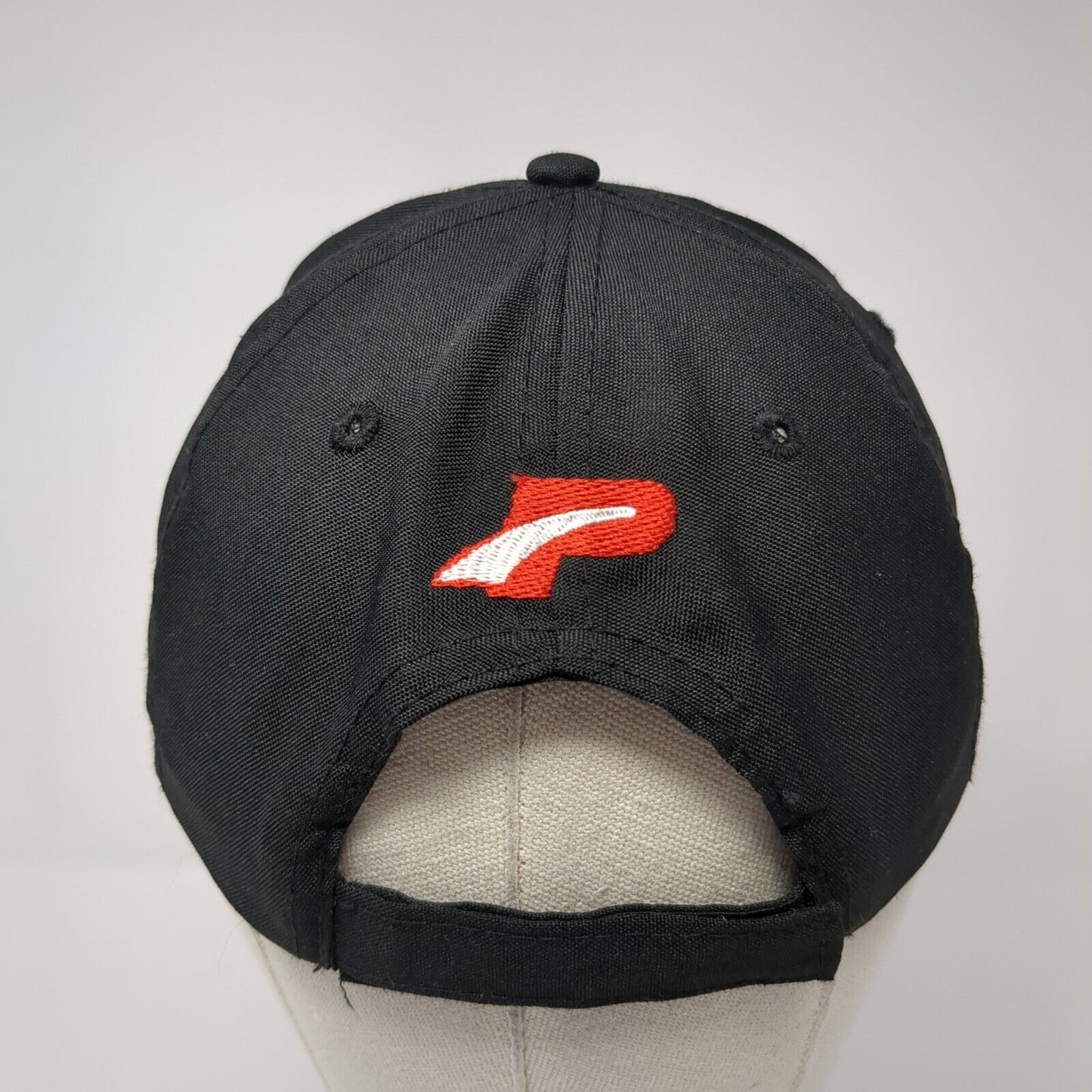 PPE Racing Equipment Strapback Hat Black OS Adjustable Embroidered Patriotic