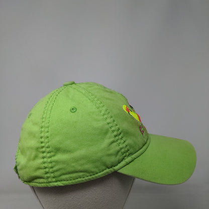 Bermuda Strapback Hat Green One Size Adjustable Embroidered 6 Panel JHats
