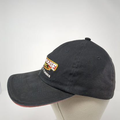 Firehouse Subs Slideback Hat Black Embroidered Logo One Size Employee Uniform