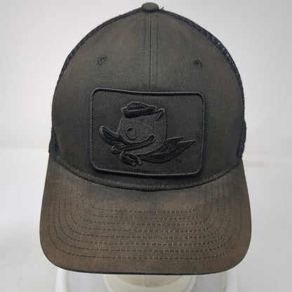 Nike Oregon Ducks NCAA Trucker Hat Black One Size Snapback Mesh Patch Classic 99