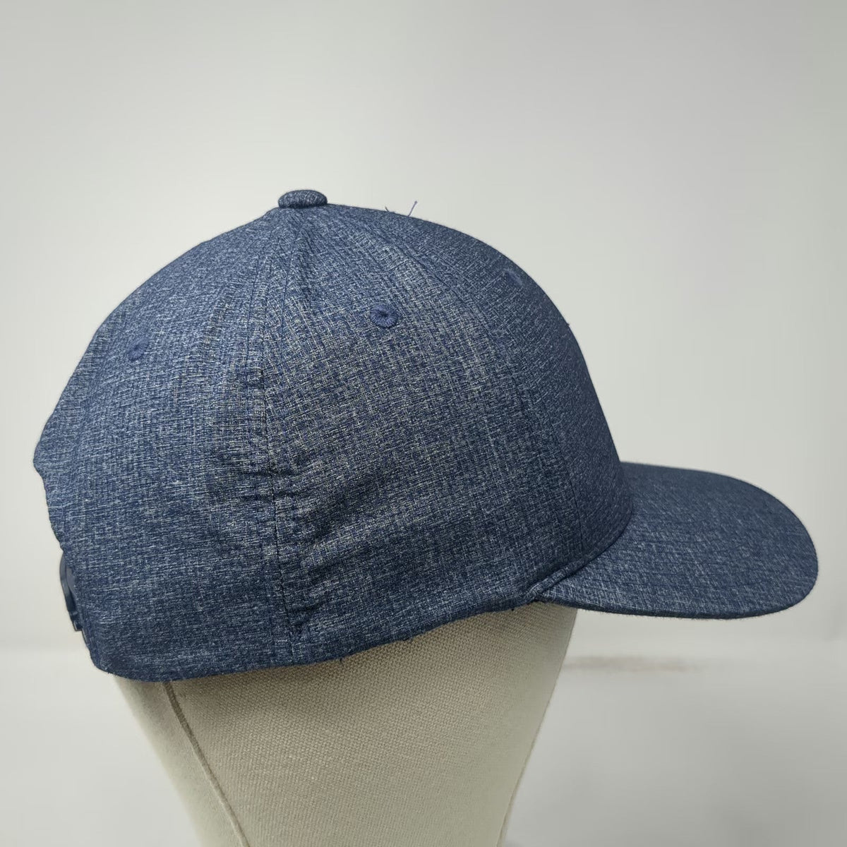Port Authority Snapback Hat Blue OSFM FNT Idaho Flexfit 110 Polyester Structured