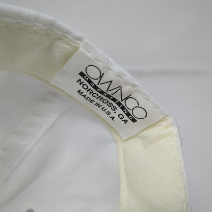 OWNCO Georgia-Pacific Hardwoods 5 Panel White Blue Vintage Snapback Hat Trees
