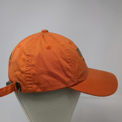 Port Authority Baseball Cap Orange One Size 2005 Barber to Boise YMCA Run Hat