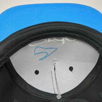 Cardo Trucker Hat Black One Size Snapback Mesh Cardo Systems Logo Flat Brim