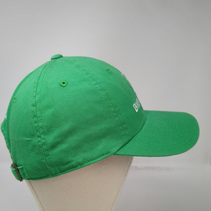 American Needle Baseball Cap Green One Size BNP Paribas Tennis Hat Slideback