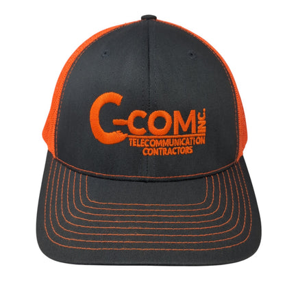 C-Com Inc. Telecommunication Contractors Trucker Hat Multicolor OS Richardson