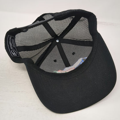 Outdoor Cap Trucker Hat Black One Size Sunglo D&B Supply Show Feed Animals Mesh