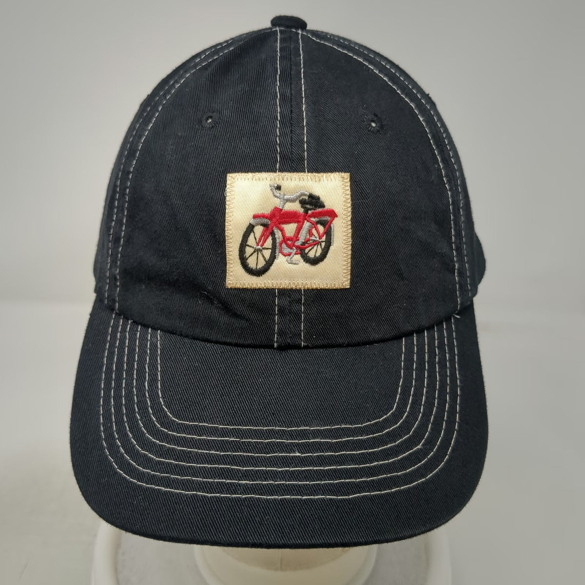 Jones & Mitchell New Belgium Brewing Bicycle Black Baseball Cap One Size Hat