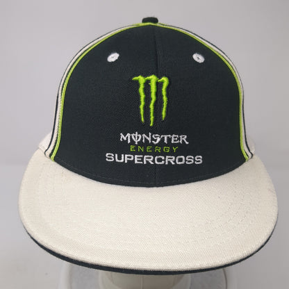 Monster Energy Supercross Fitted Baseball Cap Multicolor One Size Embroidered