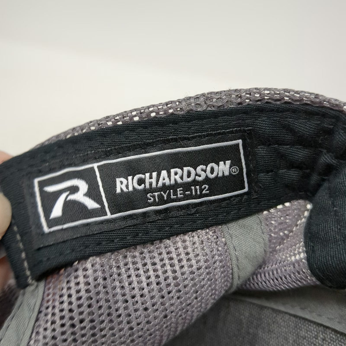 Richardson Trucker Hat Black One Size Cherry Gulch Mesh Back Snapback Cap