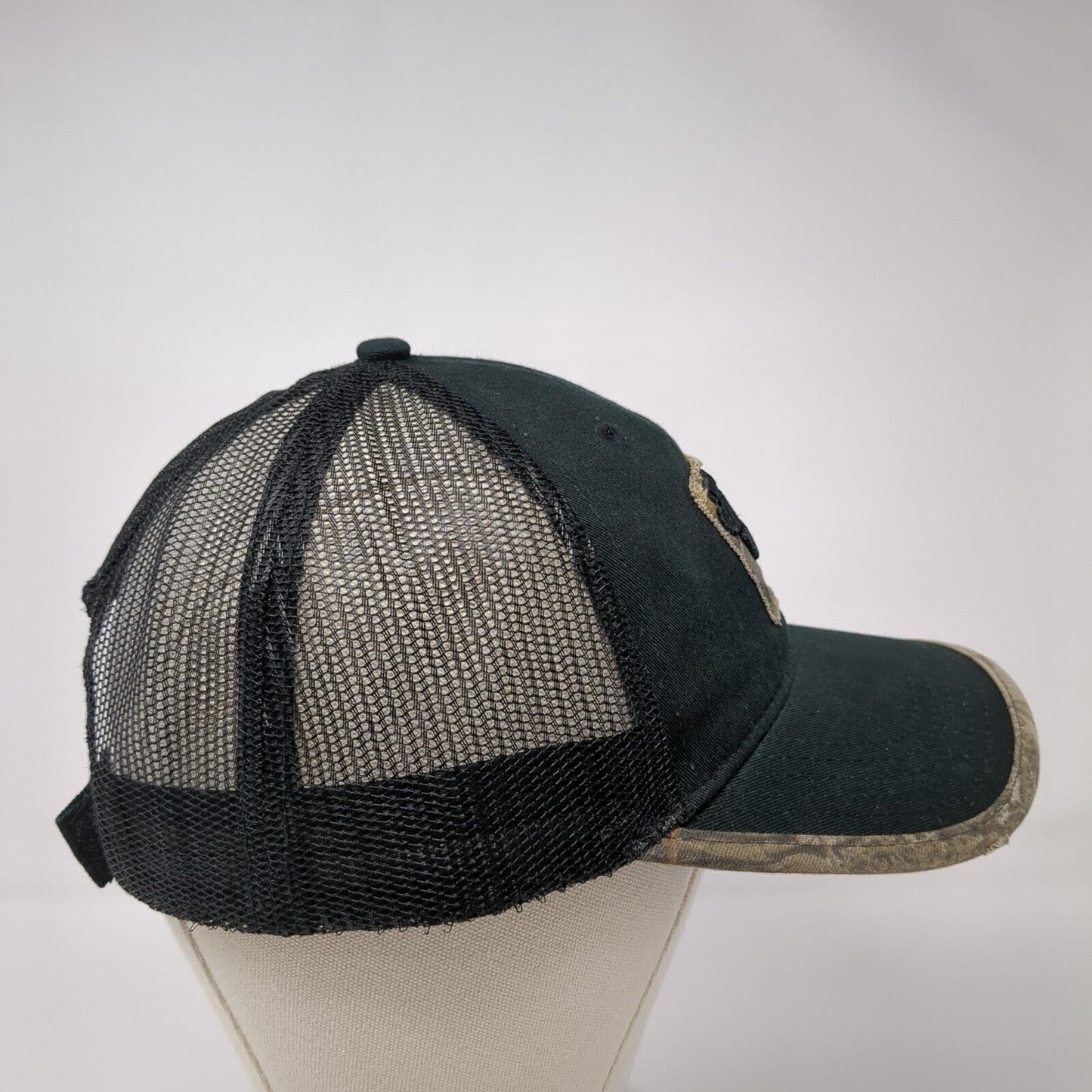 Carquest Auto Parts Strapback Trucker Hat Black OSFM Mesh Back Outdoor