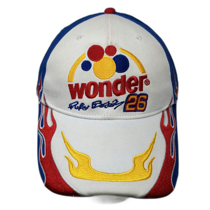 Wonder Bread Ricky Bobby 26 Talladega Nights Blue Flame Baseball Cap OSFM Hat