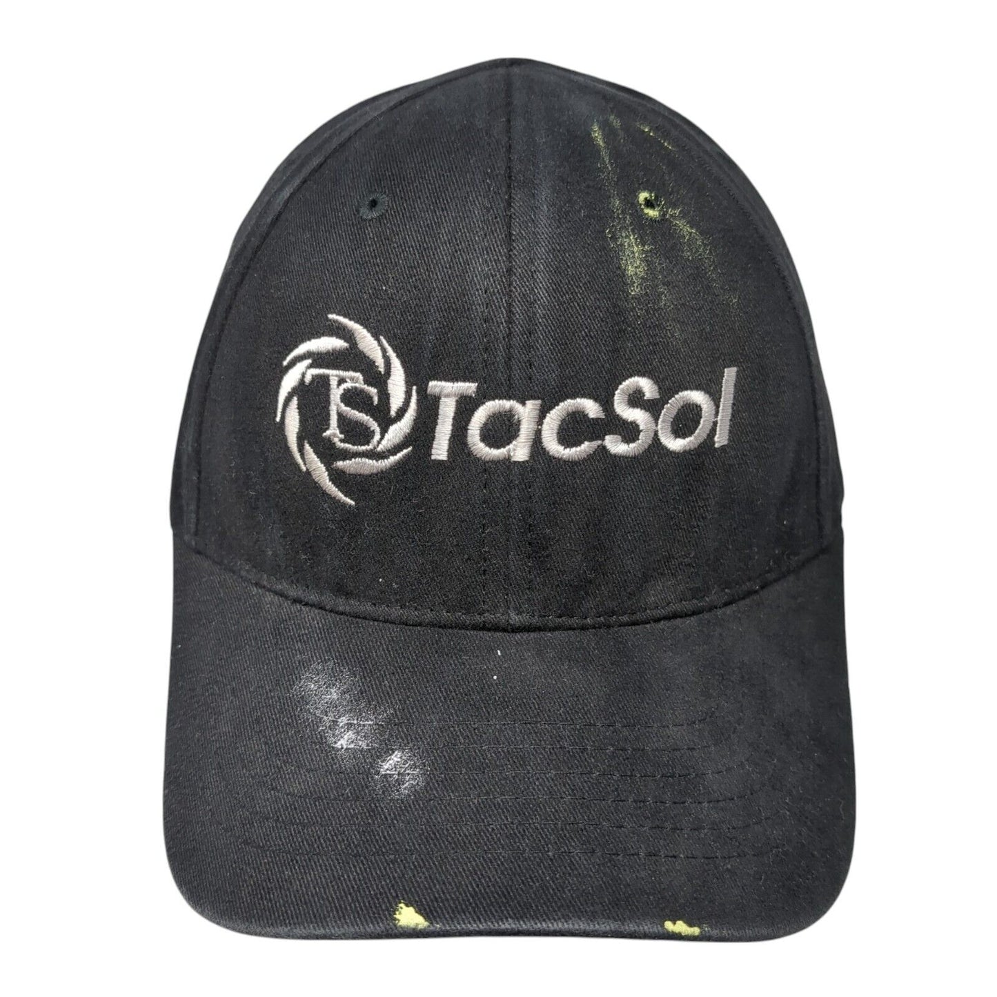 TacSol Tactical Solutions Strapback Hat Black One Size Adjustable Shasta Wear