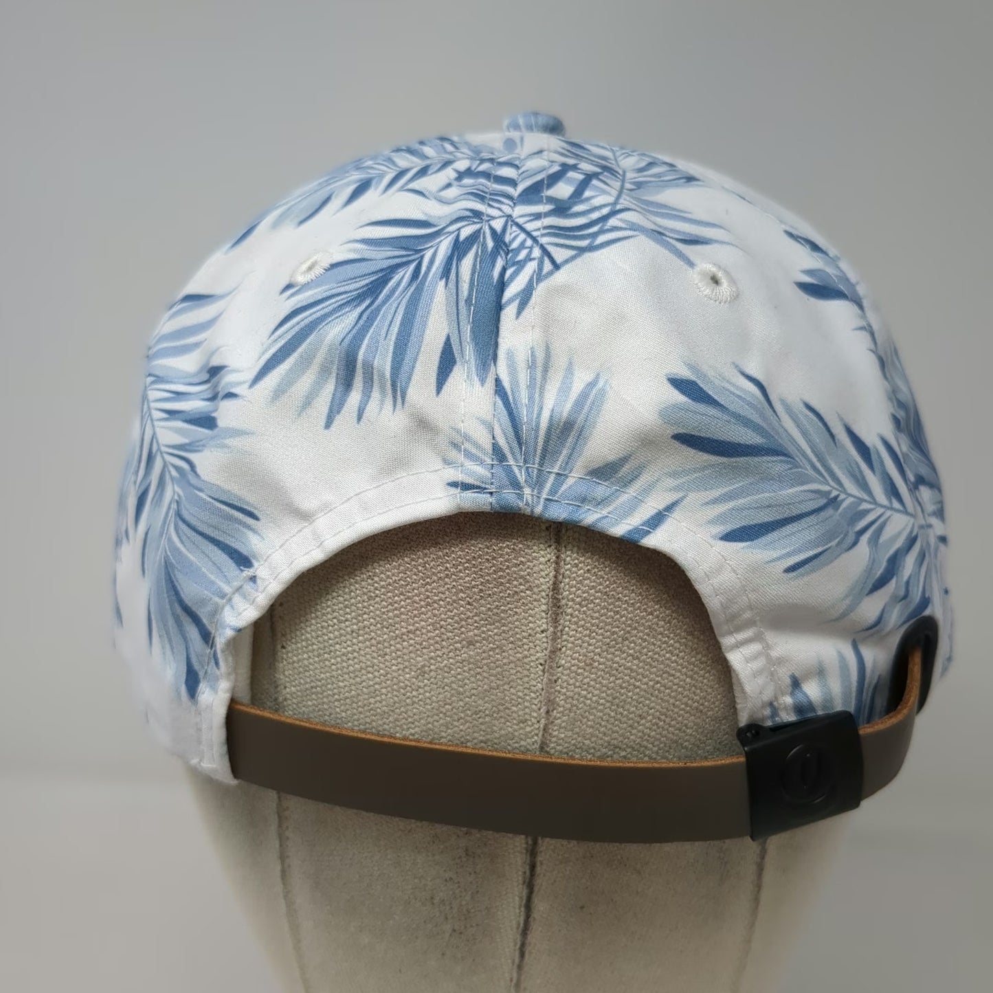 Imperial 5 Panel White Blue One Size Rope Rustic Tap Texas License Plate Hat