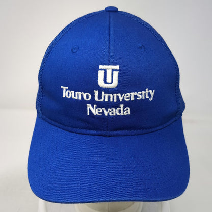 Port Authority Trucker Hat Blue One Size Touro University Nevada Mesh Snapback