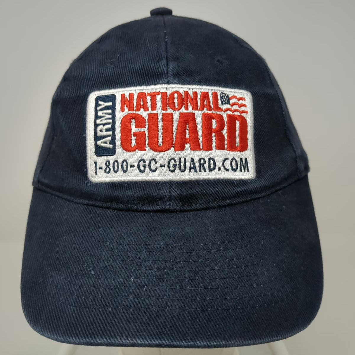 RSP Army National Guard Baseball Cap Blue One Size Adjustable Recruiting Hat
