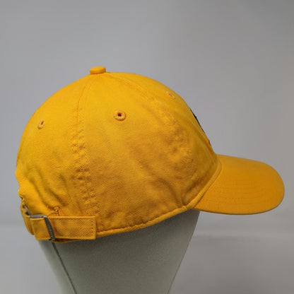 Oklahoma City Thunder NBA Adidas Yellow Baseball Cap One Size Slideback Logo Hat