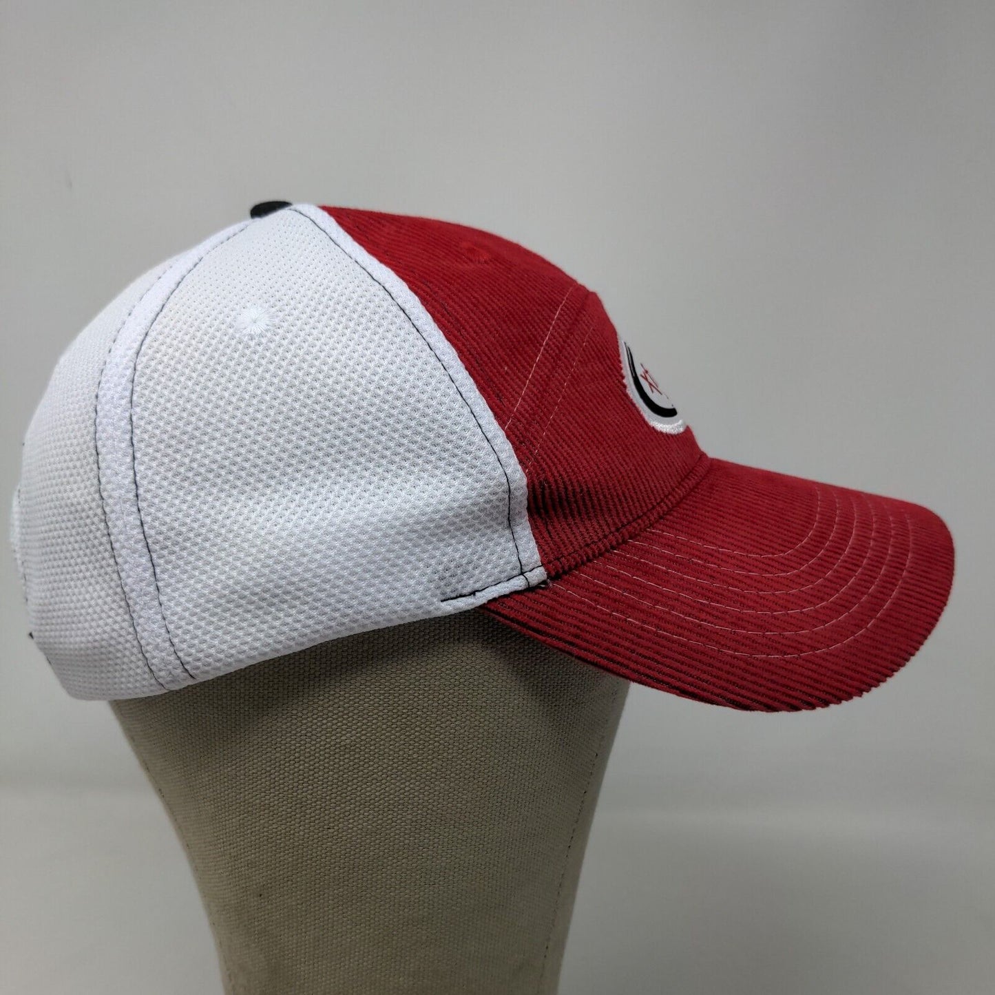 NASCAR Xfinity Comcast Series Men's Strapback Hat Red White NBC Logo